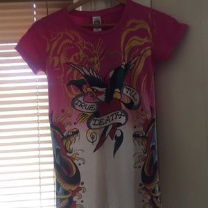 Ed hardly women small t shirt